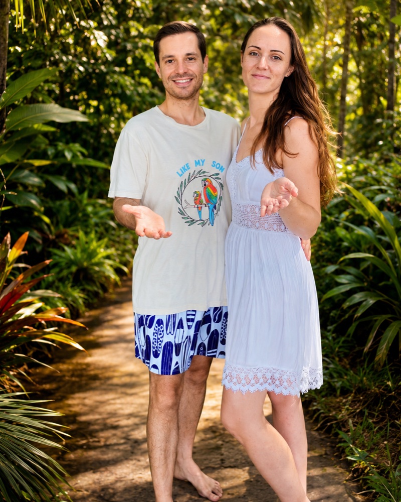Julien et Gwendoline, porteurs de Cap Ailleurs
