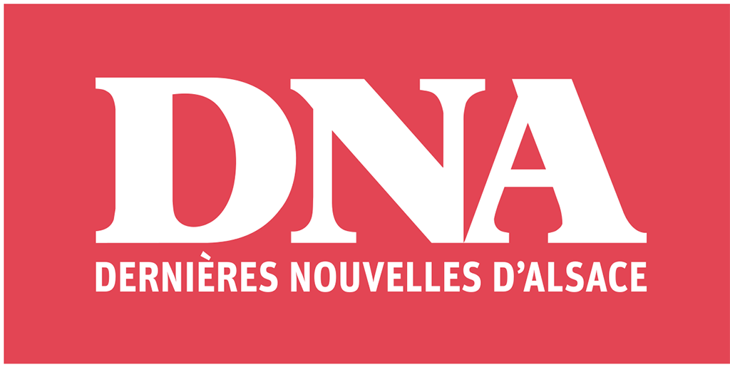 Logo Dernières Nouvelles d'Alsace, journal régional